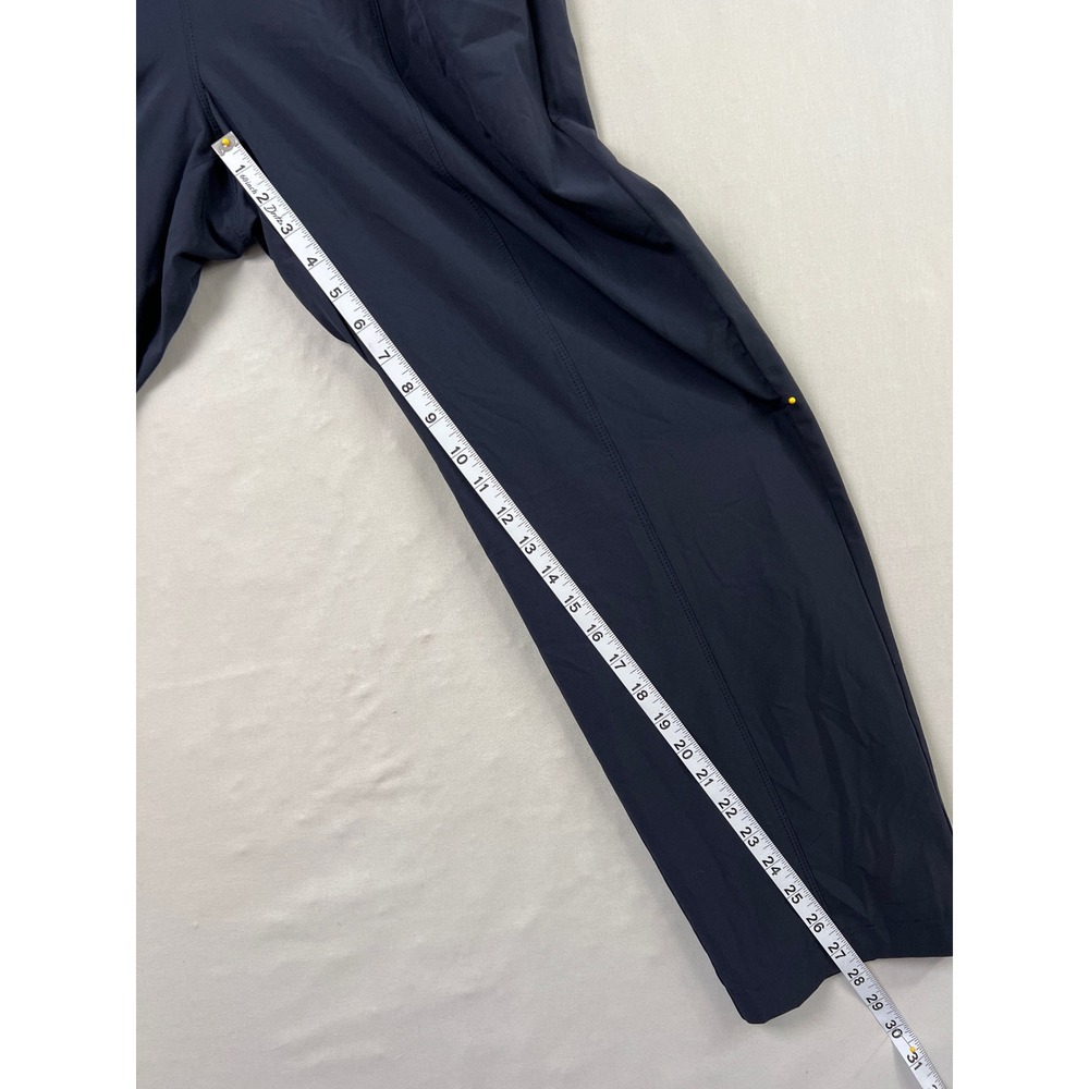 T by Talbots Jogger Pants Women LP Blue Excellent Lined Stretch Activewear - Picture 5 of 9